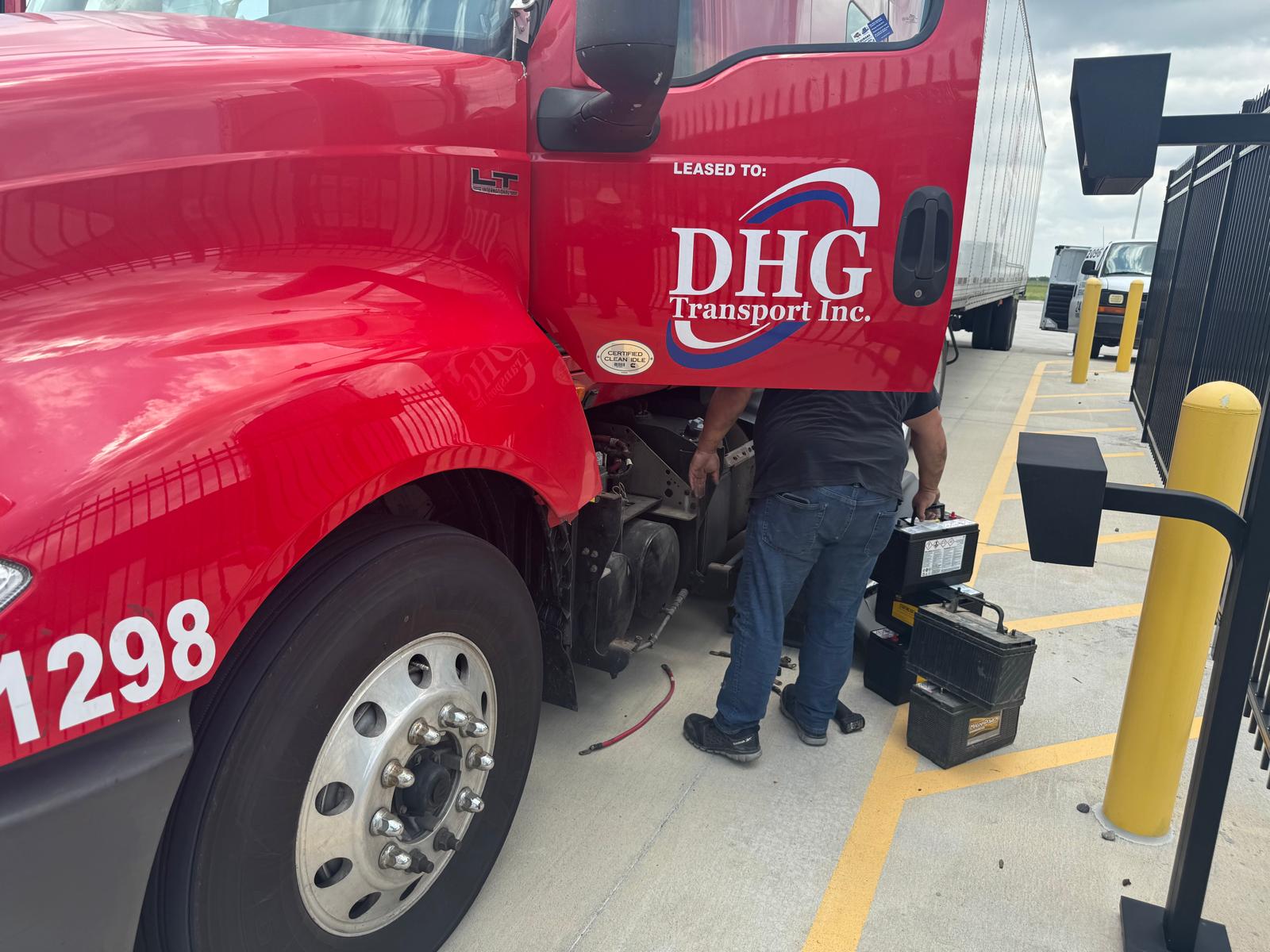 Battery replacement — DHG Transport